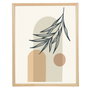 Wallity Cc-D-Ah-1044 Pintura Decorativa en Lienzo enmarcada 70 x 95 cm